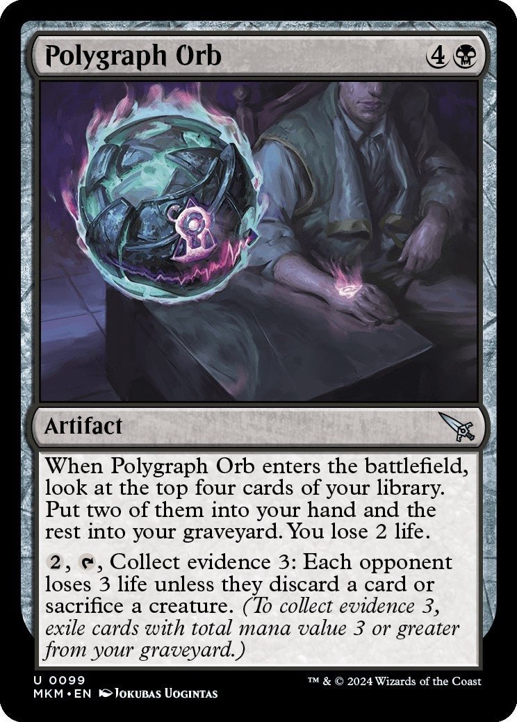 Image for Polygraph Orb (99) (MKM) - Magic: The Gathering