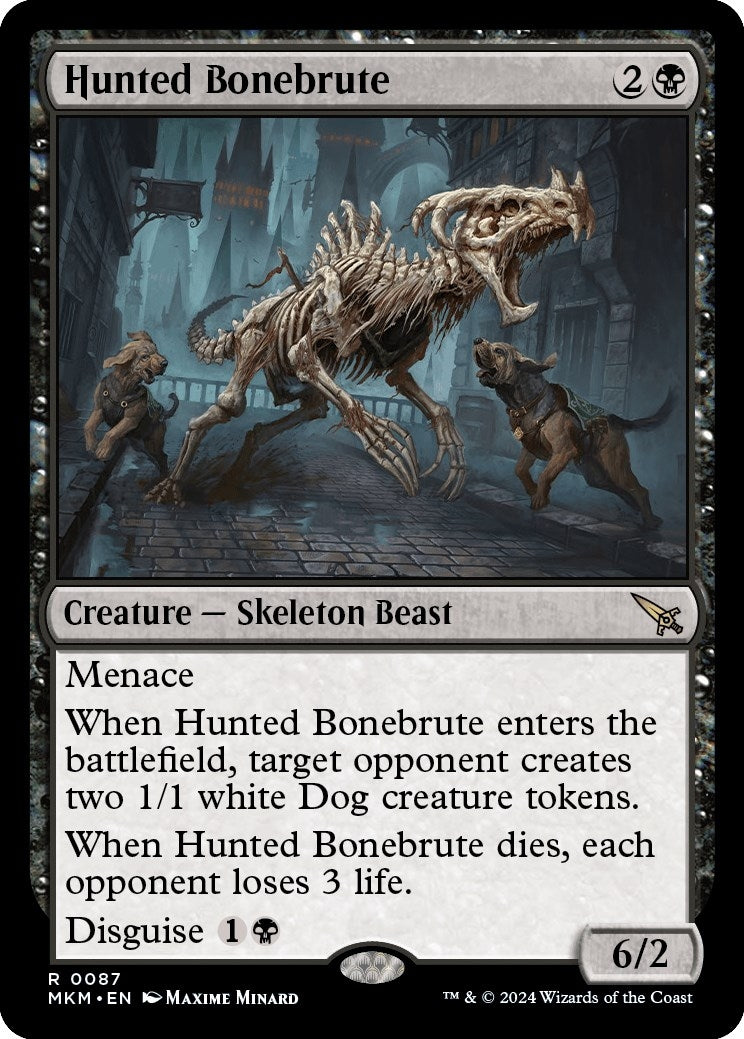 Image for Hunted Bonebrute (87) (MKM) - Magic: The Gathering