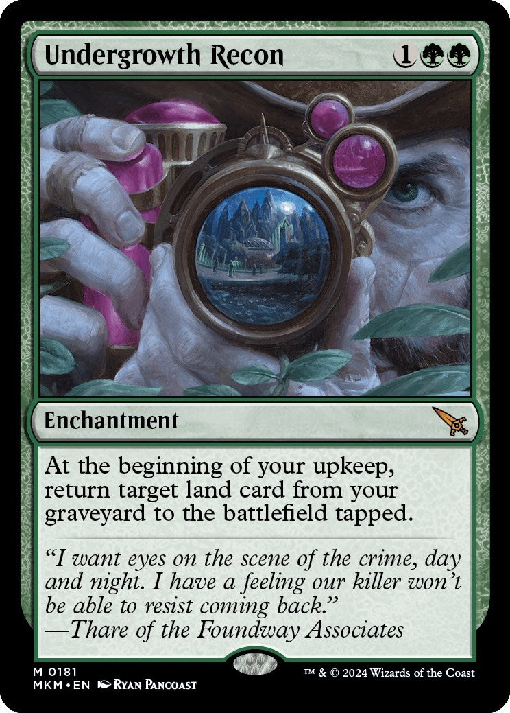 Image for Undergrowth Recon (181) (MKM) - Magic: The Gathering