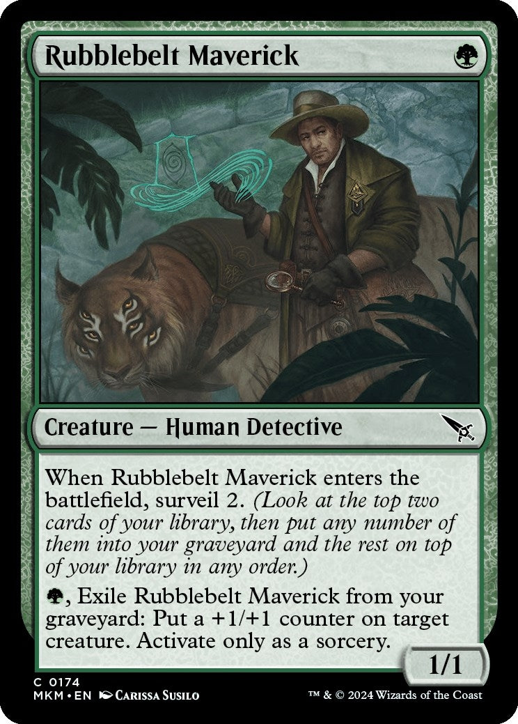 Image for Rubblebelt Maverick (174) (MKM) - Magic: The Gathering