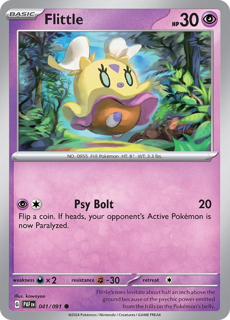 Image for Flittle (041/091) (SV: Paldean Fates) - Pokemon