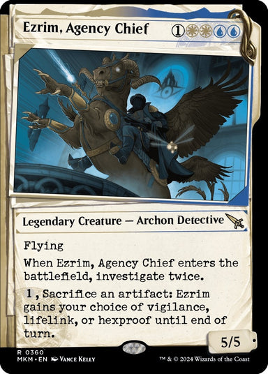 Image for Ezrim, Agency Chief (Showcase) (360) (MKM) - Magic: The Gathering