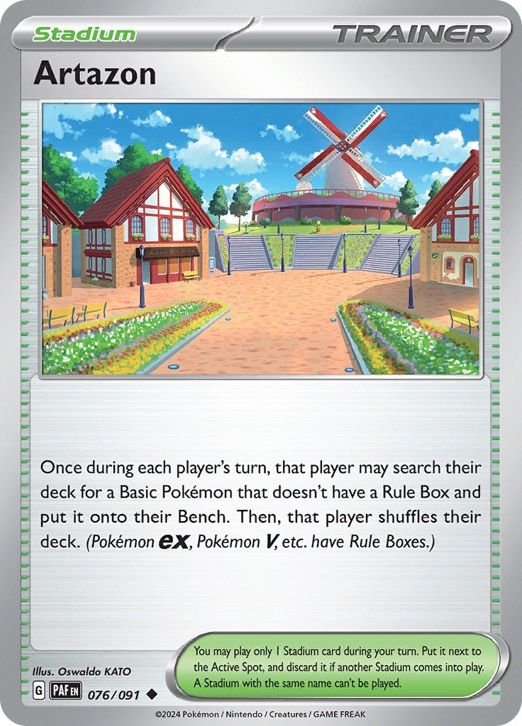 Image for Artazon (076/091) (SV: Paldean Fates) - Pokemon