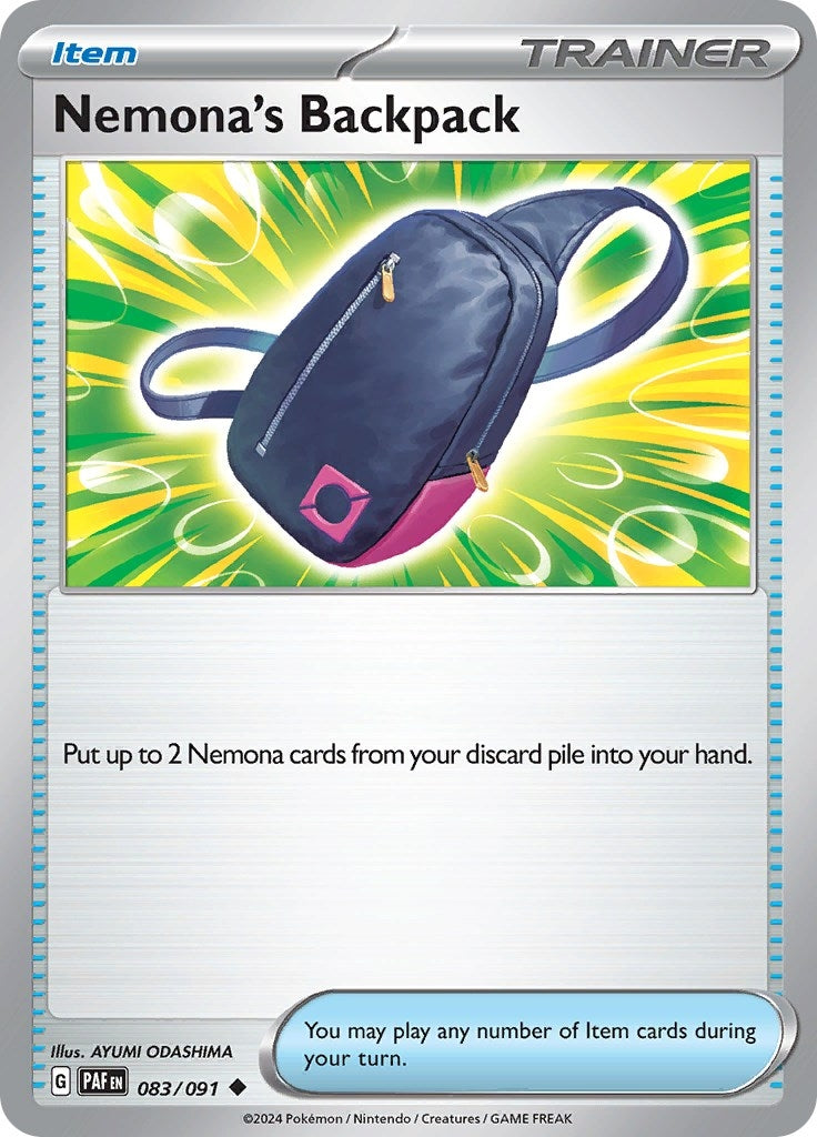 Image for Nemona's Backpack (083/091) (PAF) - Pokemon