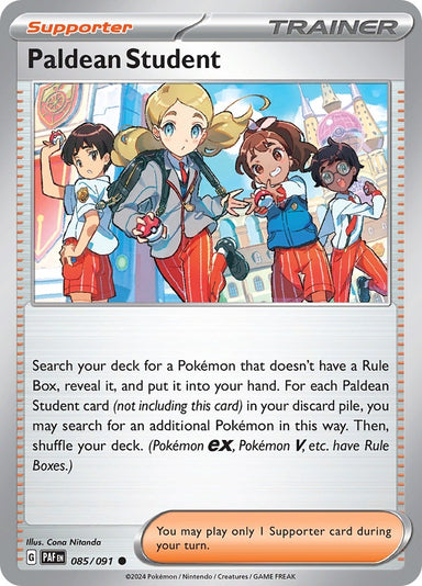 Image for Paldean Student (085/091) (PAF) - Pokemon