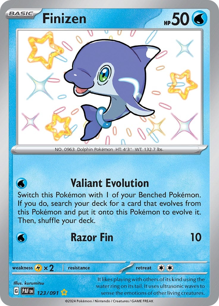 Image for Finizen (123/091) (PAF) - Pokemon
