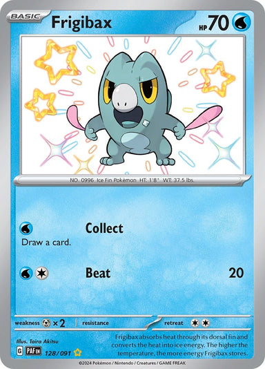 Image for Frigibax (128/091) (SV: Paldean Fates) - Pokemon