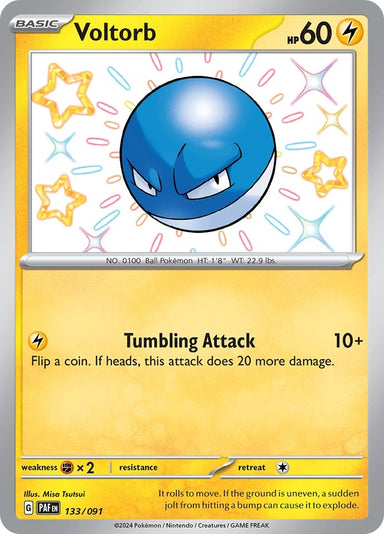 Image for Voltorb (133/091) (PAF) - Pokemon