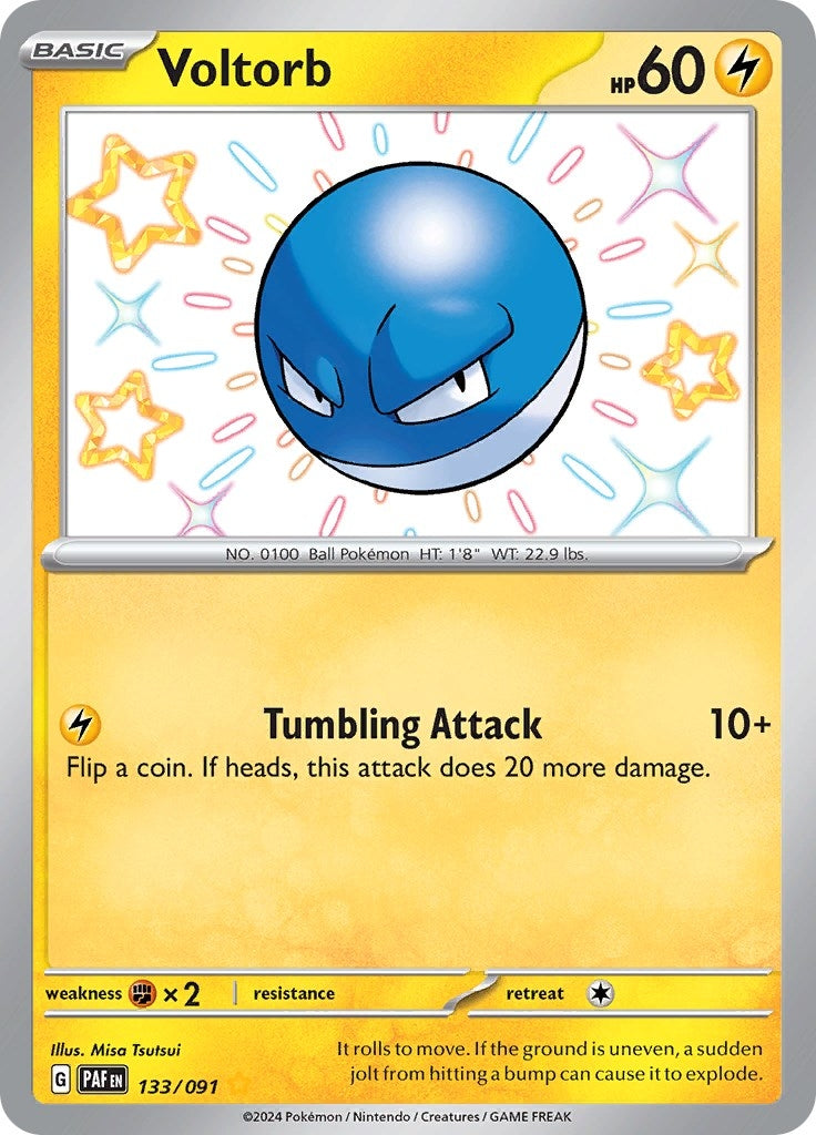 Image for Voltorb (133/091) (PAF) - Pokemon