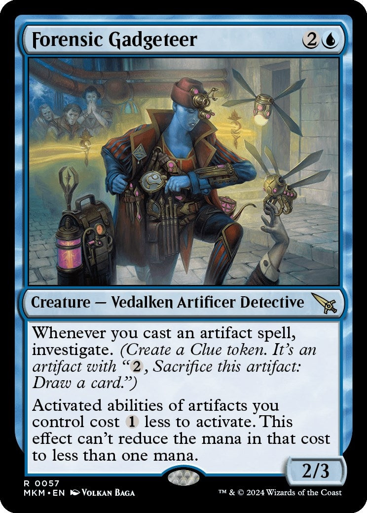 Image for Forensic Gadgeteer (57) (MKM) - Magic: The Gathering