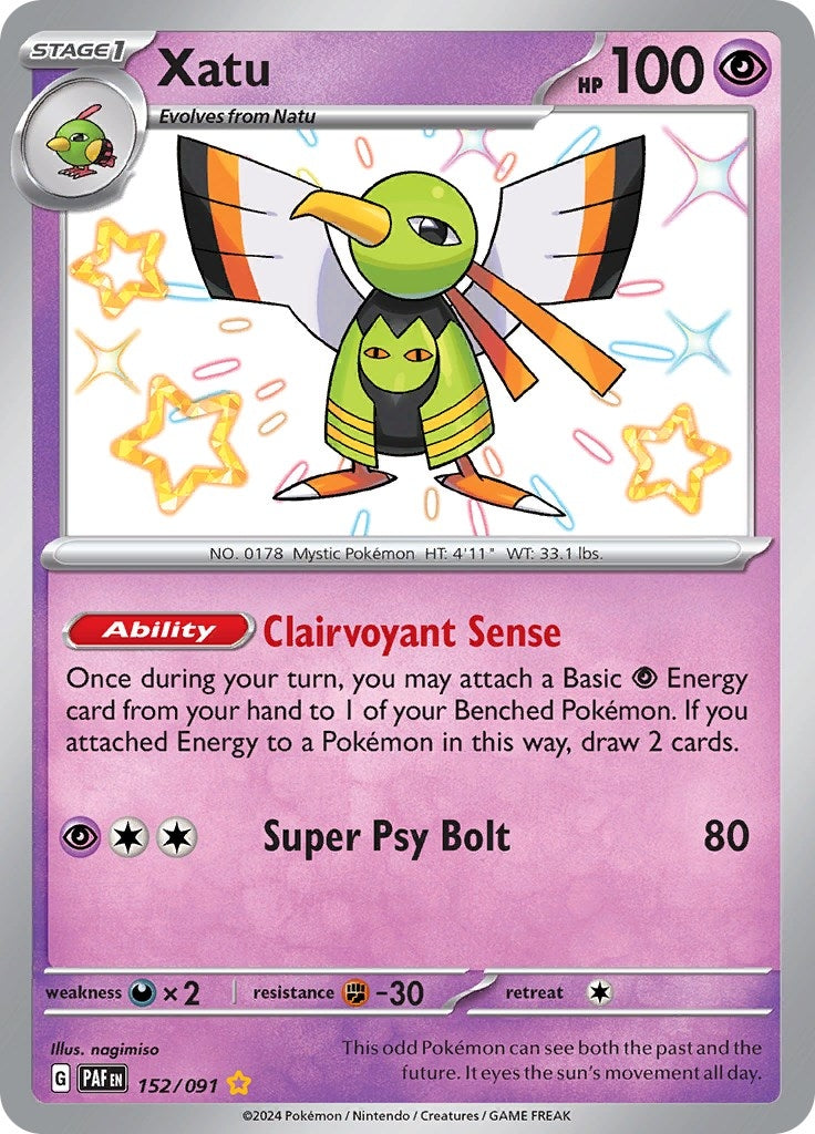 Image for Xatu (152/091) (PAF) - Pokemon