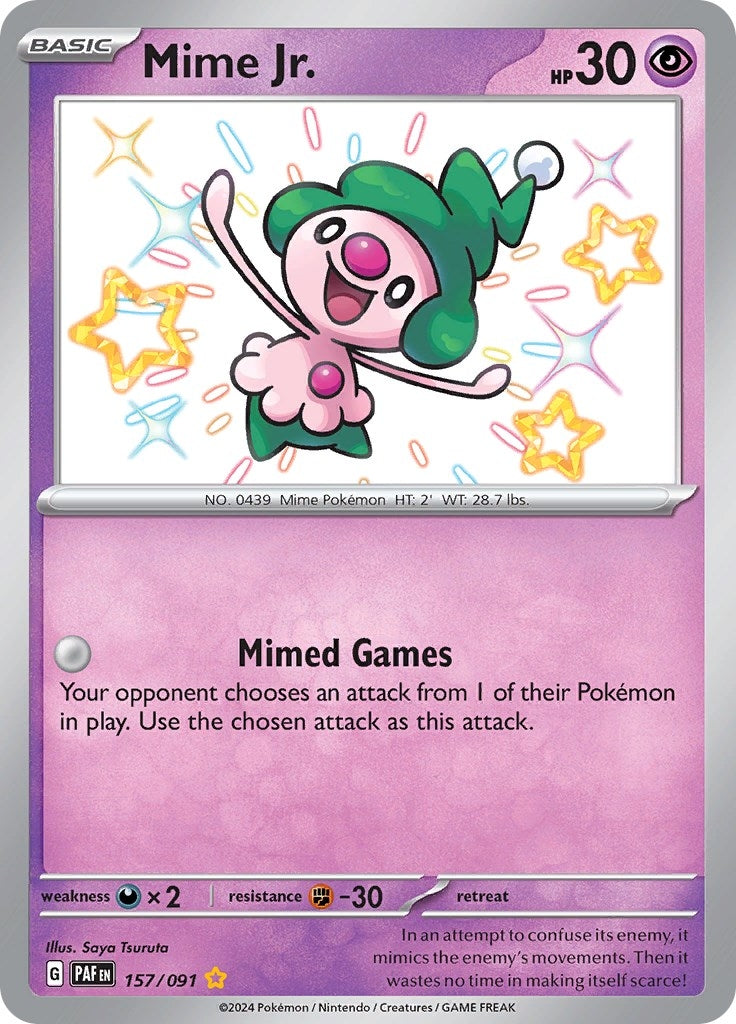Mime Jr. (157/091) (SV: Paldean Fates)