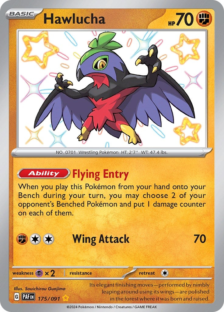 Image for Hawlucha (175/091) (PAF) - Pokemon
