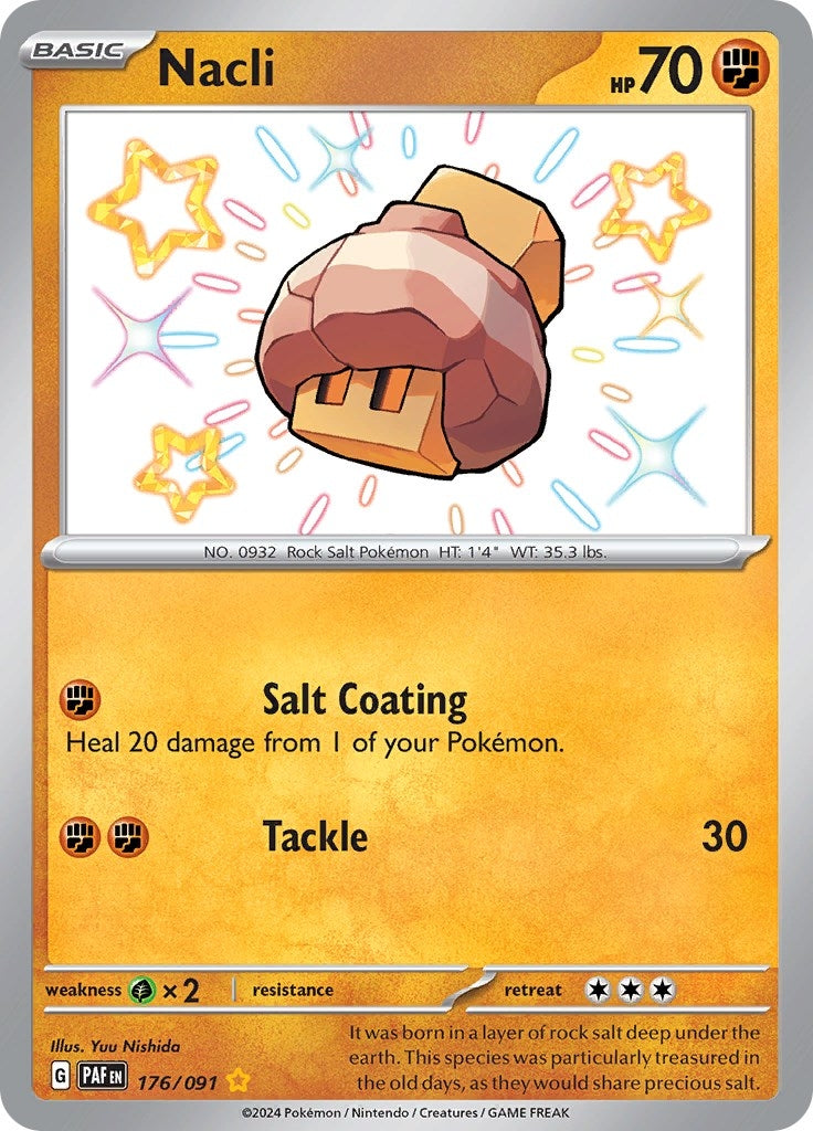 Image for Nacli (176/091) (PAF) - Pokemon