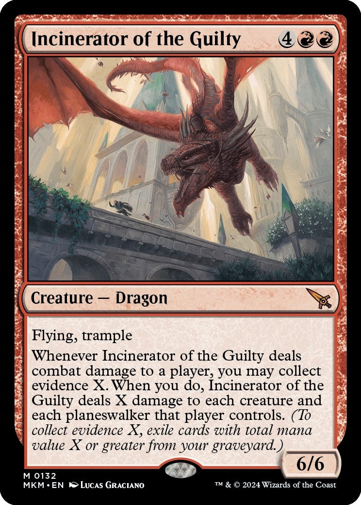 Image for Incinerator of the Guilty (132) (MKM) - Magic: The Gathering