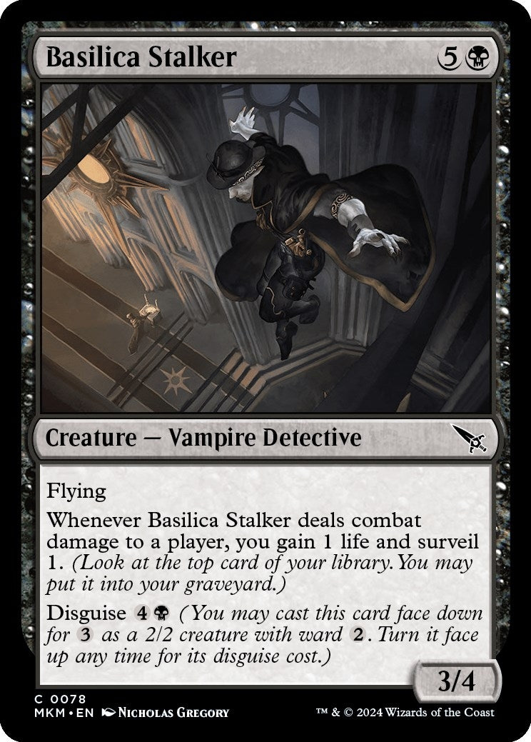 Image for Basilica Stalker (78) (MKM) - Magic: The Gathering
