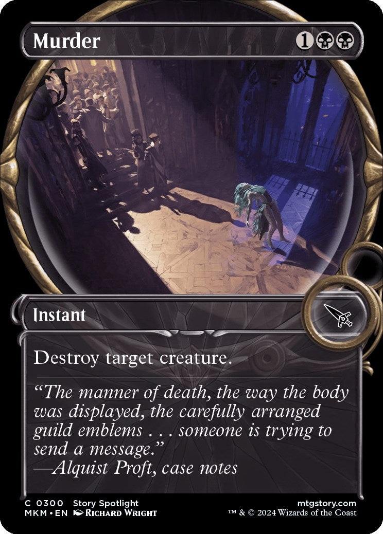 Image for Murder (Showcase) (300) (MKM) - Magic: The Gathering