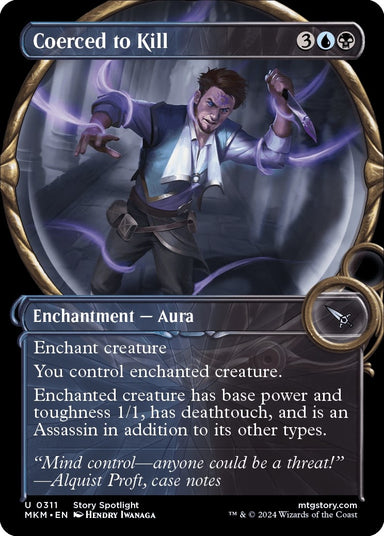 Image for Coerced to Kill (Showcase) (311) (MKM) - Magic: The Gathering
