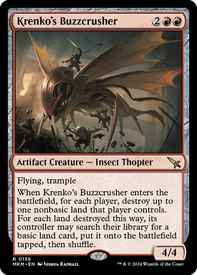 Image for Krenko's Buzzcrusher (136) (MKM) - Magic: The Gathering