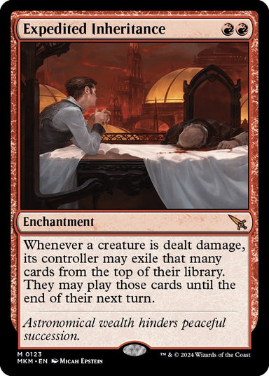 Image for Expedited Inheritance (123) (MKM) - Magic: The Gathering
