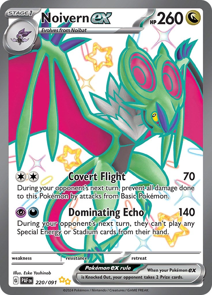 Image for Noivern ex (220/091) (PAF) - Pokemon