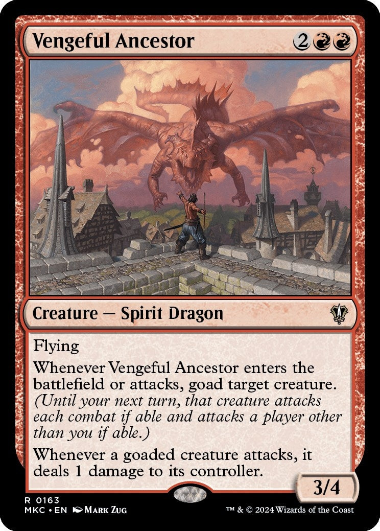 Image for Vengeful Ancestor (163) (MKC) - Magic: The Gathering