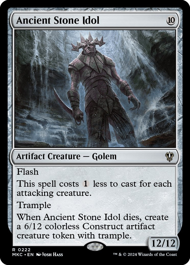 Image for Ancient Stone Idol (222) (MKC) - Magic: The Gathering