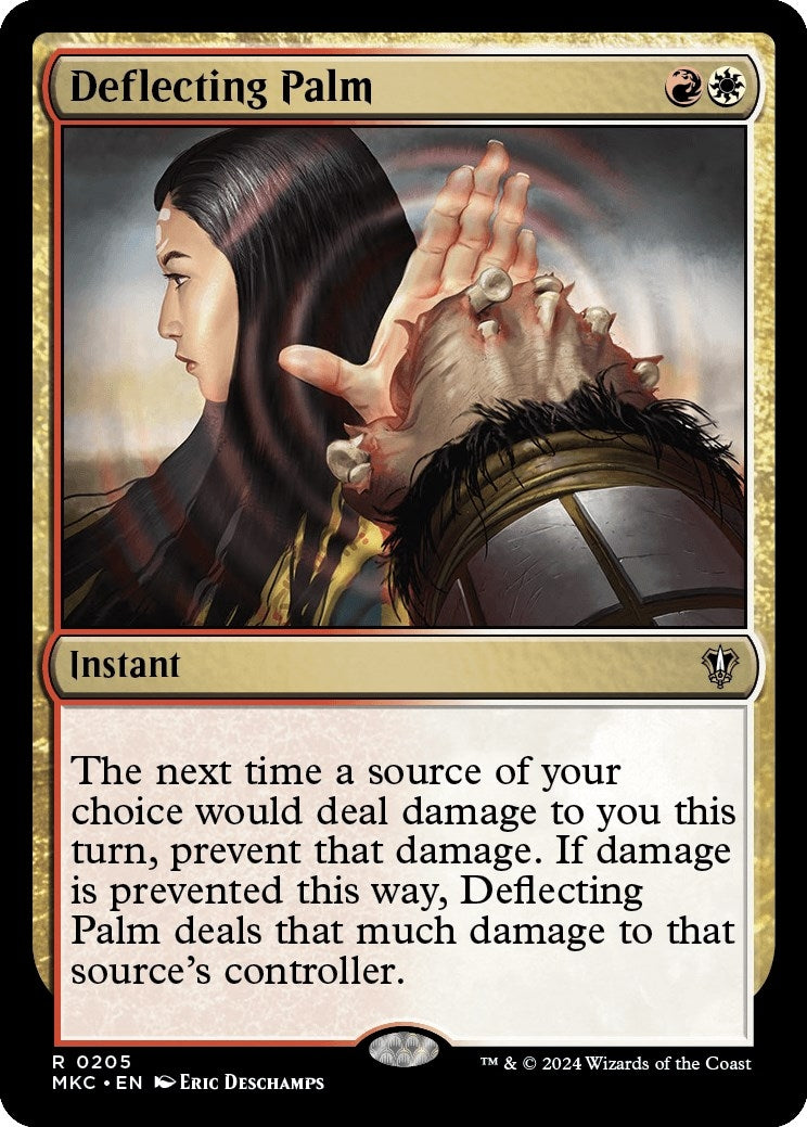 Image for Deflecting Palm (205) (MKC) - Magic: The Gathering