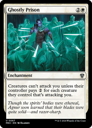 Image for Ghostly Prison (67) (MKC) - Magic: The Gathering