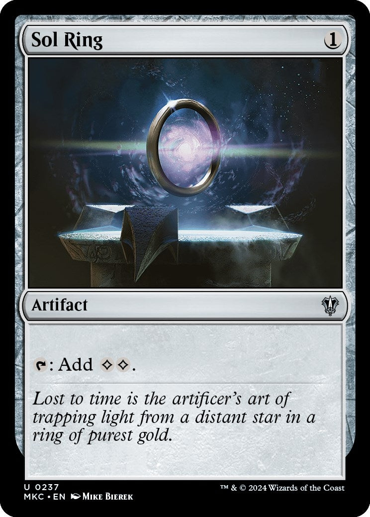 Image for Sol Ring (237) (MKC) - Magic: The Gathering