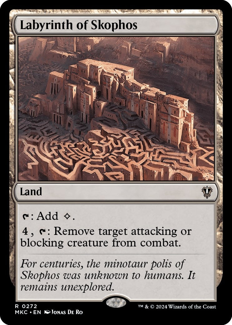 Image for Labyrinth of Skophos (272) (MKC) - Magic: The Gathering