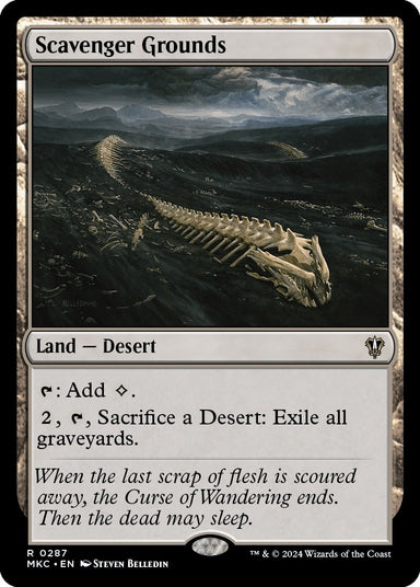 Image for Scavenger Grounds (287) (MKC) - Magic: The Gathering