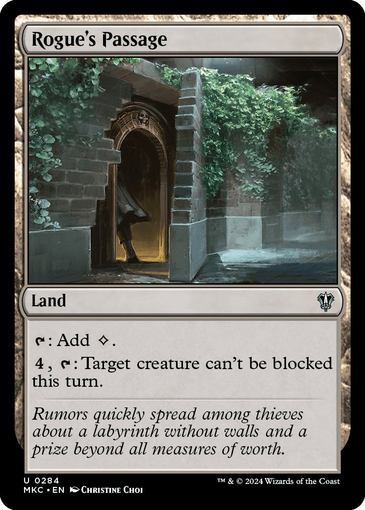 Image for Rogue's Passage (284) (MKC) - Magic: The Gathering