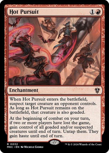 Image for Hot Pursuit (32) (MKC) - Magic: The Gathering