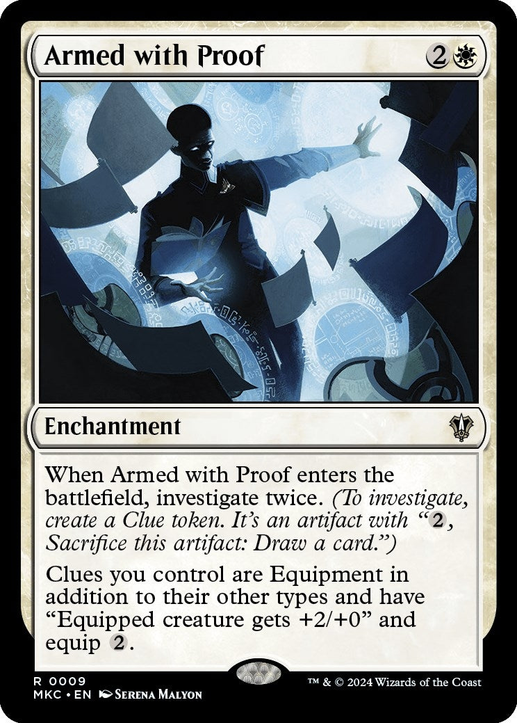 Image for Armed with Proof (9) (MKC) - Magic: The Gathering