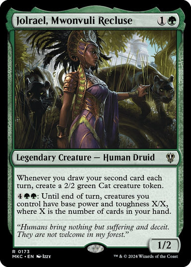 Image for Jolrael, Mwonvuli Recluse (173) (MKC) - Magic: The Gathering