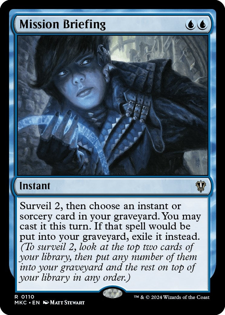 Image for Mission Briefing (110) (MKC) - Magic: The Gathering
