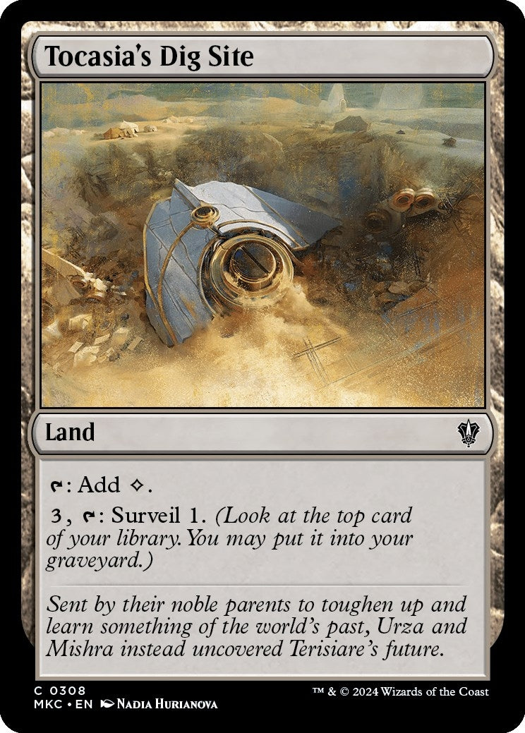 Image for Tocasia's Dig Site (308) (MKC) - Magic: The Gathering