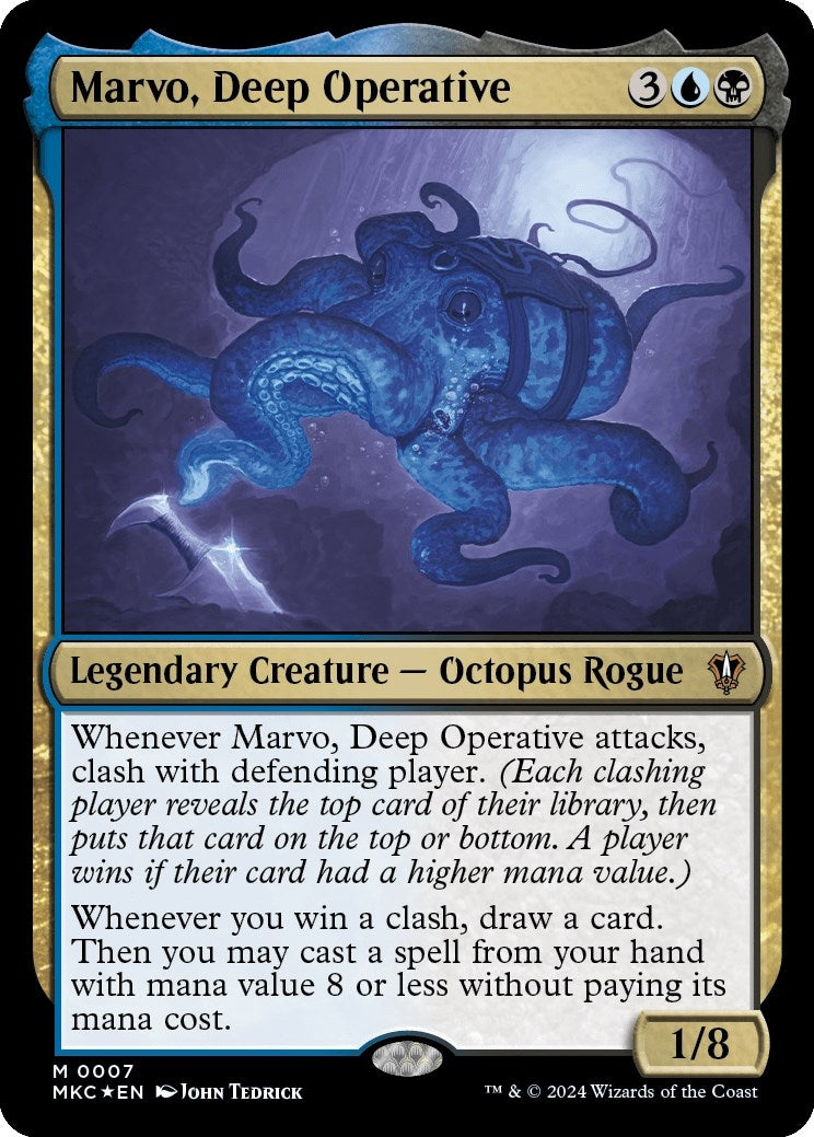 Image for Marvo, Deep Operative (7) (MKC) - Magic: The Gathering