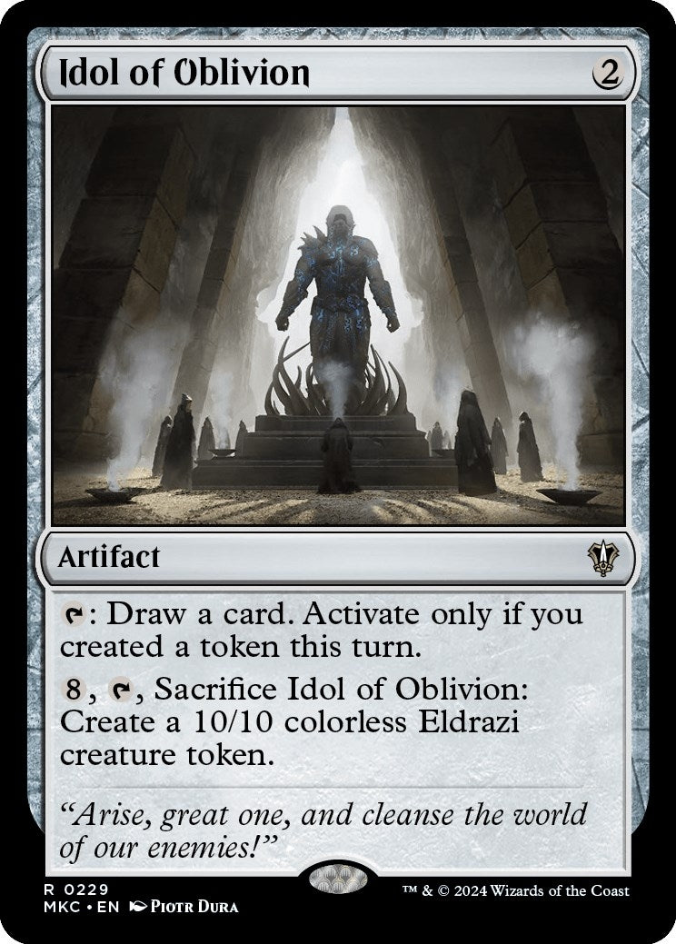 Image for Idol of Oblivion (229) (MKC) - Magic: The Gathering
