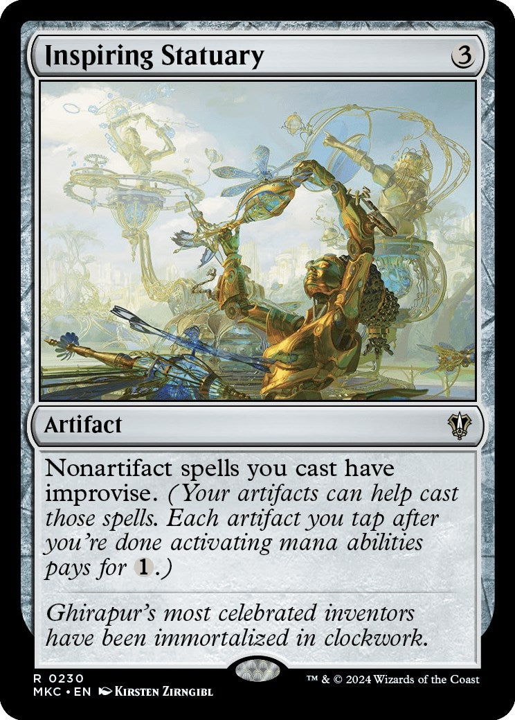 Image for Inspiring Statuary (230) (MKC) - Magic: The Gathering