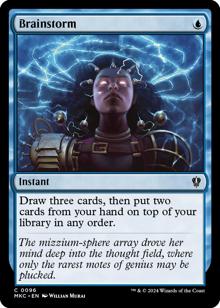 Image for Brainstorm (96) (MKC) - Magic: The Gathering