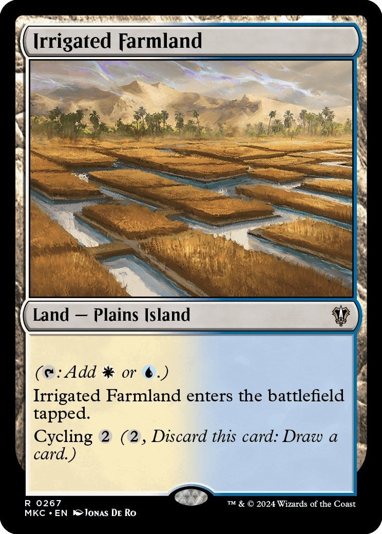 Image for Irrigated Farmland (267) (MKC) - Magic: The Gathering