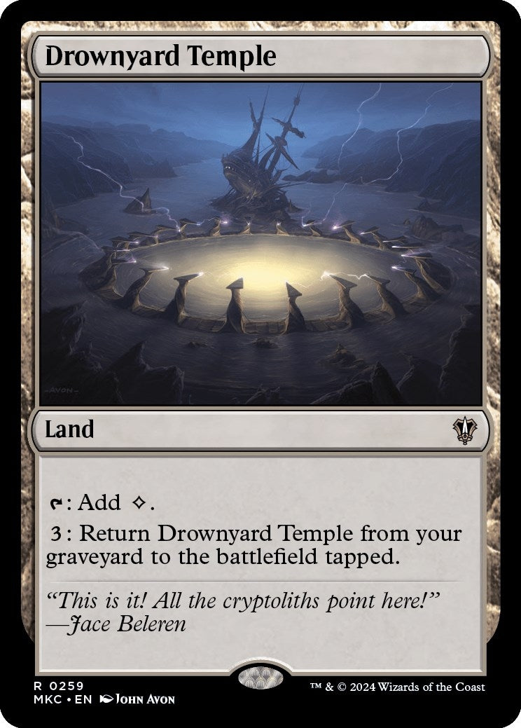 Image for Drownyard Temple (259) (MKC) - Magic: The Gathering