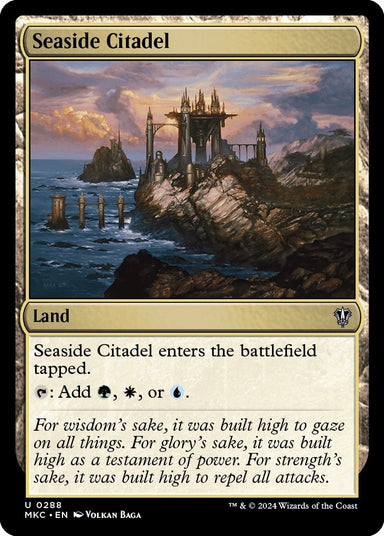 Image for Seaside Citadel (288) (MKC) - Magic: The Gathering