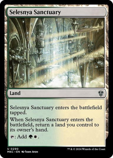 Image for Selesnya Sanctuary (290) (MKC) - Magic: The Gathering