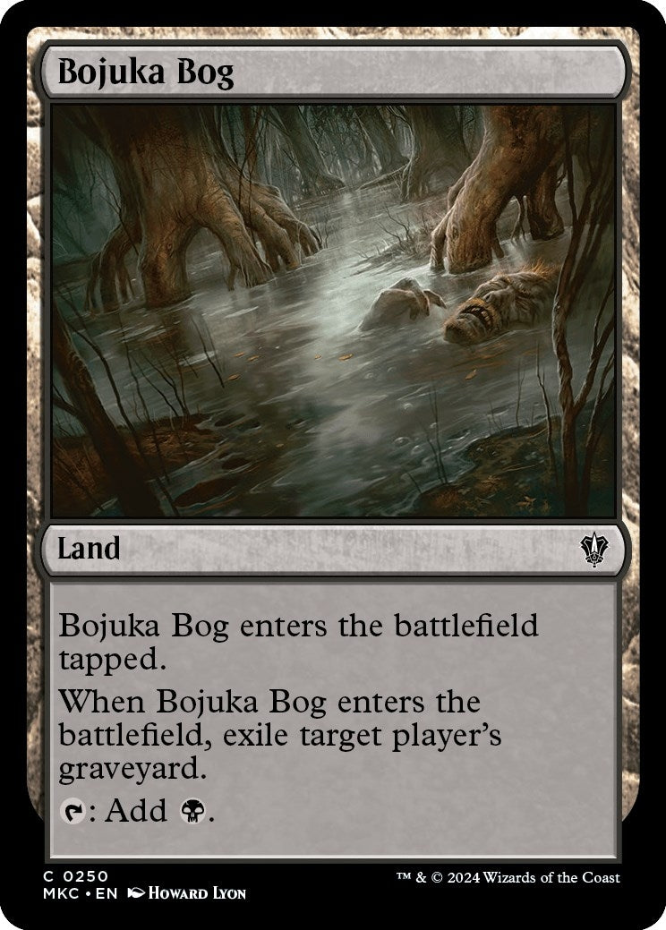 Image for Bojuka Bog (250) (MKC) - Magic: The Gathering