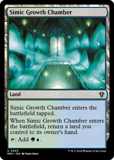 Image for Simic Growth Chamber (293) (MKC) - Magic: The Gathering