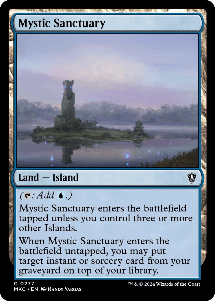 Image for Mystic Sanctuary (277) (MKC) - Magic: The Gathering