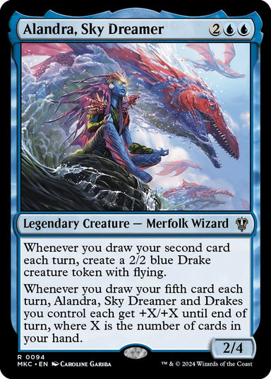 Image for Alandra, Sky Dreamer (94) (MKC) - Magic: The Gathering